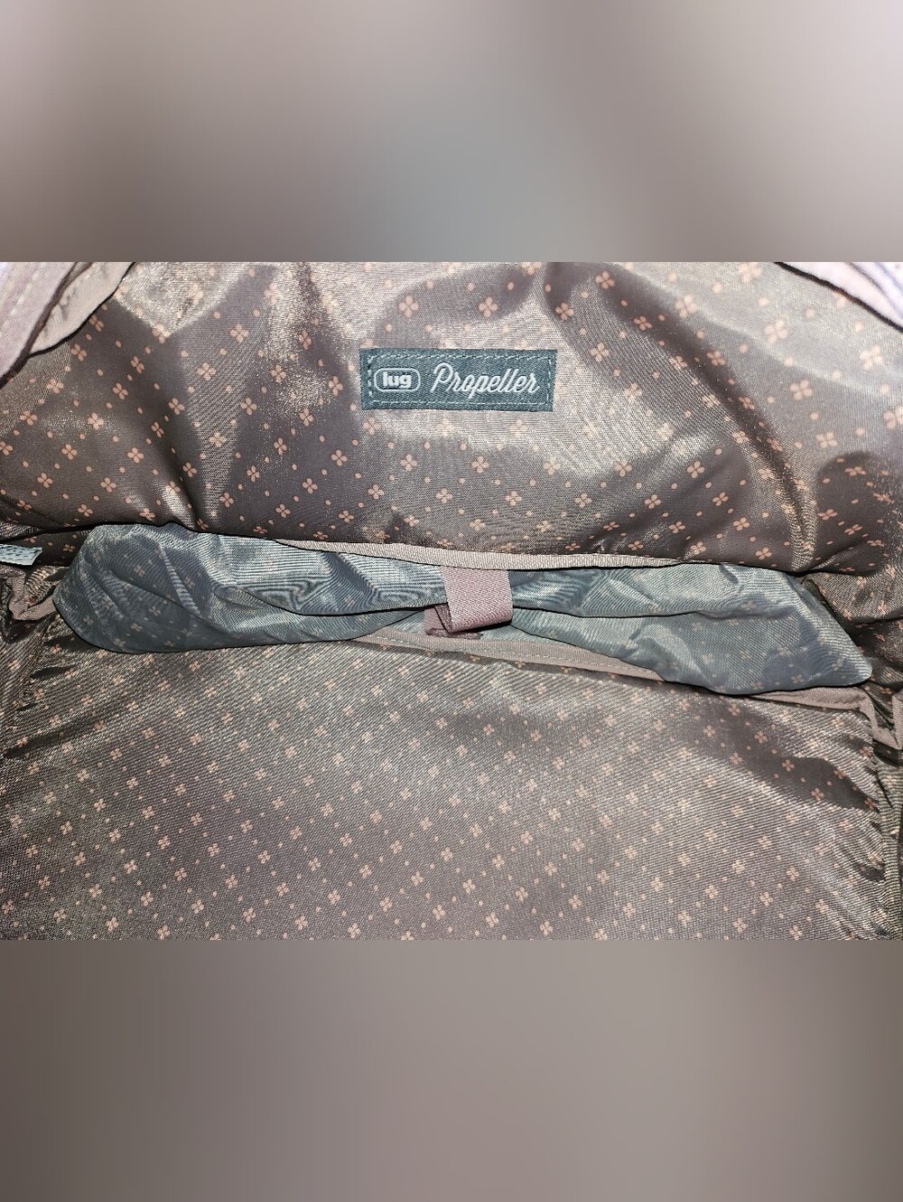 $145 Retail Lug Propeller Weekender Duffel In Sketch Floral Blush - Picture 9 of 16
